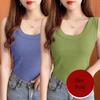 Simple and Elegant Modal Textured Spring Summer U Neck Camisole for Women  Basic Top