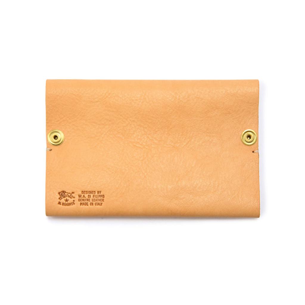 Tissue Genuine Black [IL BISNOTE] Case, Leather, Cowhide,