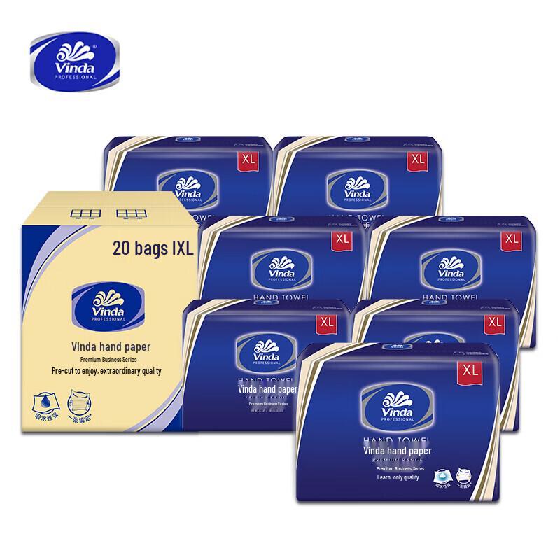 Vinda Commercial Soft Pack Hand Towel Paper