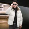 Men's Winter Hooded Short Down Jacket - Thick, Warm, 90% White Duck Down Coat