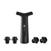 Limx Oasis Professional Corkscrew Gadgets 1 Stainless Steel Bottle Opener with Foil Pump and 4 Food Grade Silicone Gift for Wine and Bartenders MOB02