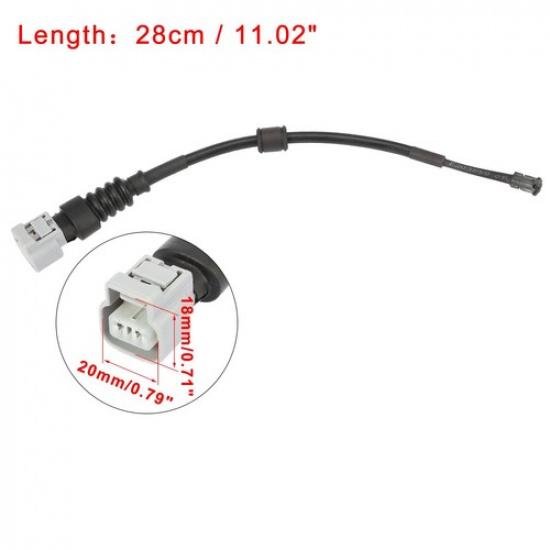 2 Stück Elektronischer Verschleißsensor für hintere Bremsbeläge 47771-50060 für Lexus LS400 96-00