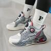 Neue Kinderschuhe Sommer Kind Elastische Basketballschuhe Komfort Anti-Kollision Weiche Sneaker Mesh Leicht Reise Freizeitschuhe
