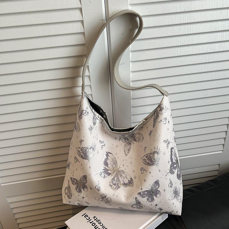 Korean Ins Fashion Large Capacity Shoulder Bag for Women New Chinese Style Underarm Tote Bag New Versatile Women's Bag