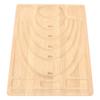 Bead Boards for Jewelry Making Multifunction DIY Bamboo Combo Beading Board for Necklace Bracelet Making Jewelry