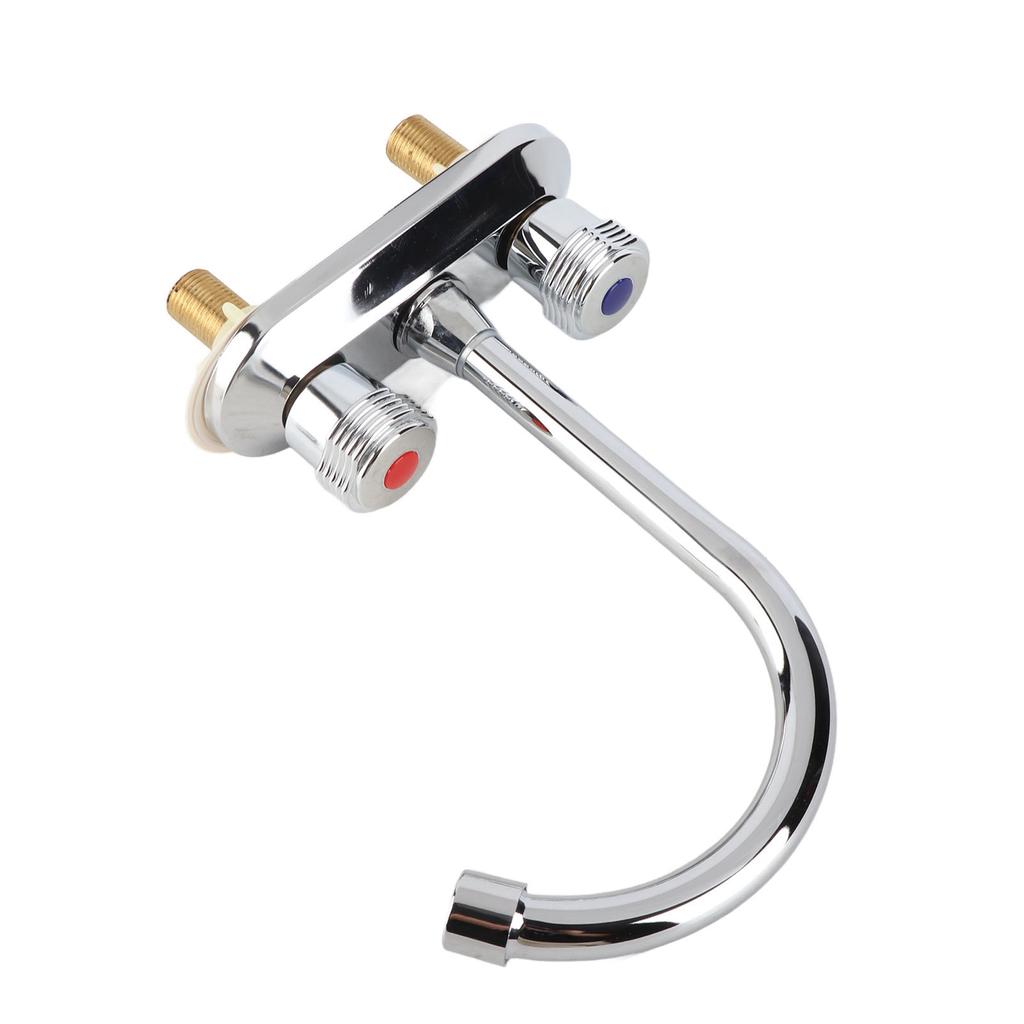 2 Handle Bathroom Faucet Water Saving Hot Water Centerset Bathroom Faucet for Kitchens Bath Basin