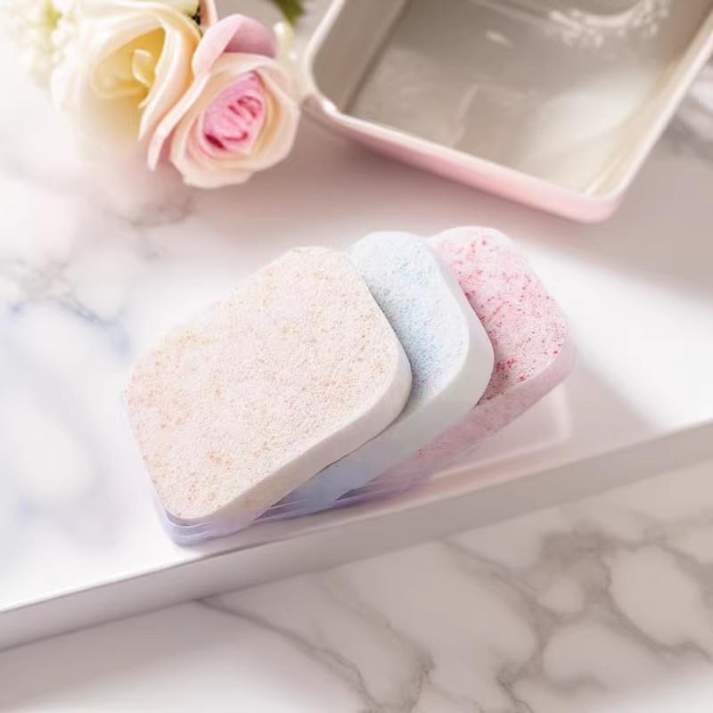 PVA Soft Skin-Friendly Cleansing Face Sponge - Thick, Absorbent Makeup Remover for Salon Use