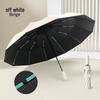 Automatic UV Protection Umbrella: Enlarged, Thickened, Reinforced, Sunny & Rainy Dual-Use for Students, Women, and Men