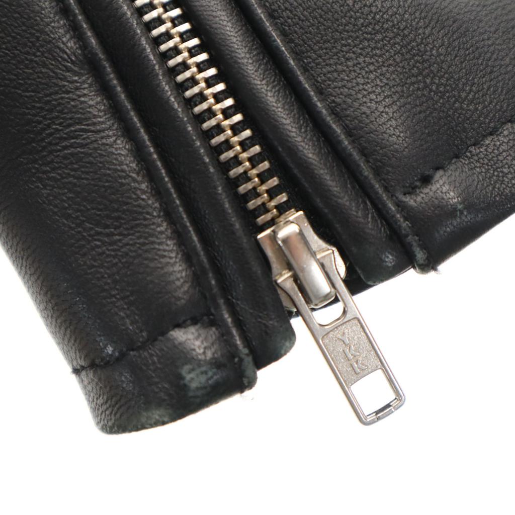 URBAN RESEARCH SONNY LABEL Sheepskin Leather Double Riders Jacket 38 Women Used