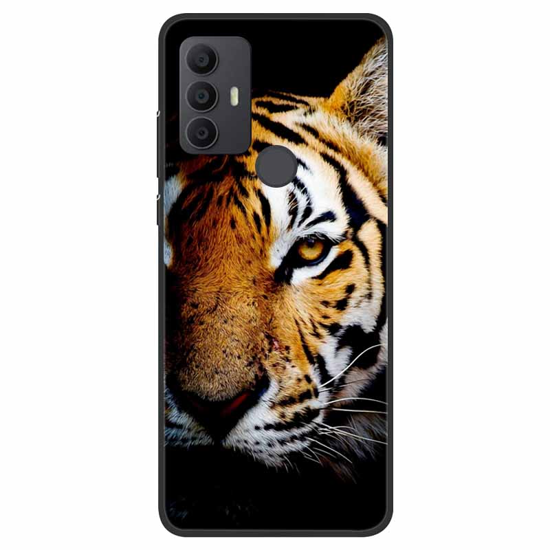 For TCL 30 SE Case Silicone Starry Space TPU Soft Back Cases For TCL 305 Cover Marble Painted for TCL 30SE TCL305 Fashion Bags
