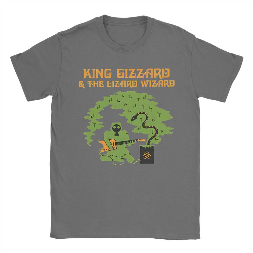 King Gizzard And The Lizard Wizard Athens Greece 2025 T Shirt Cotton Clothing Funny Short Sleeve Crewneck Tees 6XL T-Shirt