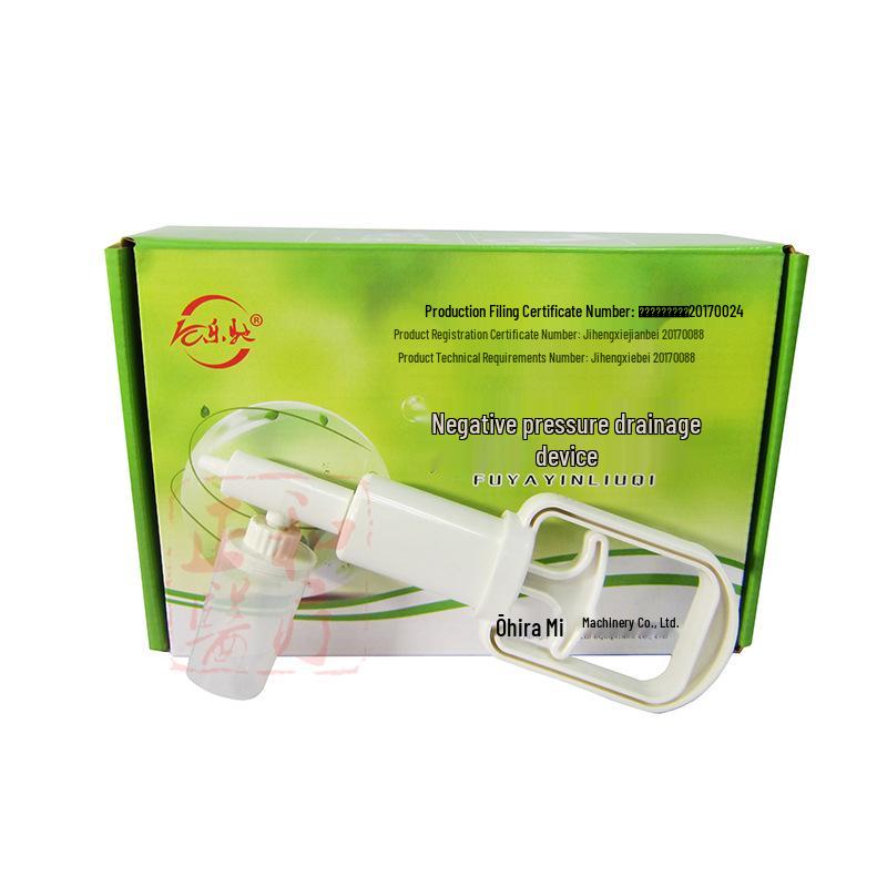 Portable Manual Suction Device - Adult Handheld Negative Pressure Machine for Household Use Suction Device + 1 Silicone Tube