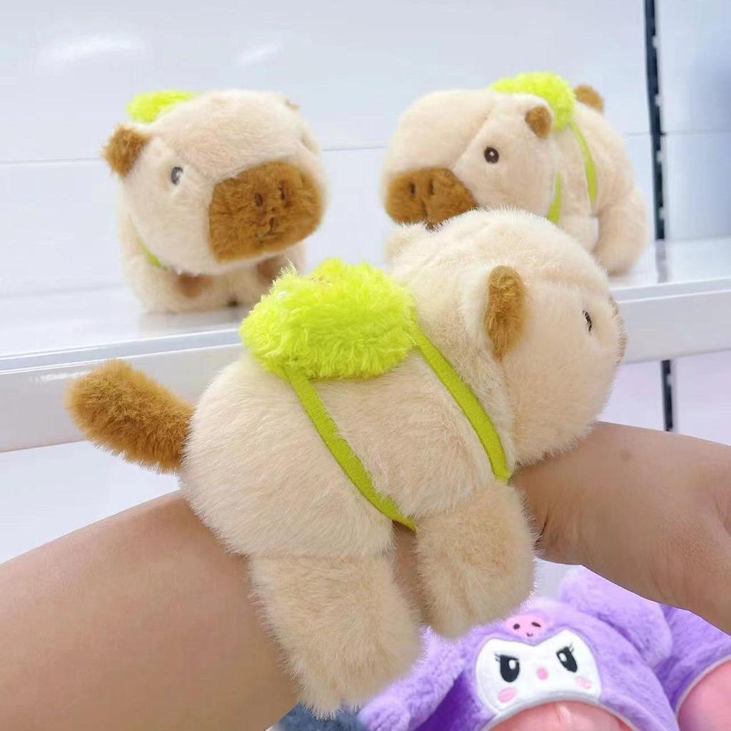 Plyšový náramek kapybara: Tleskací kruh Dárkový set pro páry k narozeninám a Vánocům