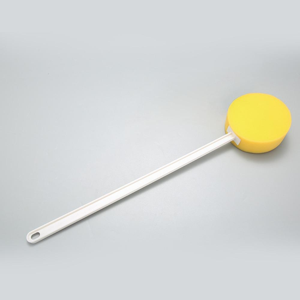 Hållbar Badsvamp med Långt Handtag Lätt Ryggskrubb Kroppstvättborste Mjuk Exfolierande Verktyg Ryggtvättare