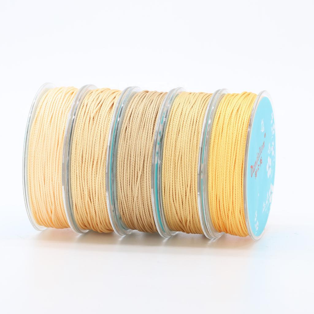 Cord Thread 0.65~2.5mm Jewelry Rope Polyester Cord Jewelry Accessories for Bracelet Necklace Making