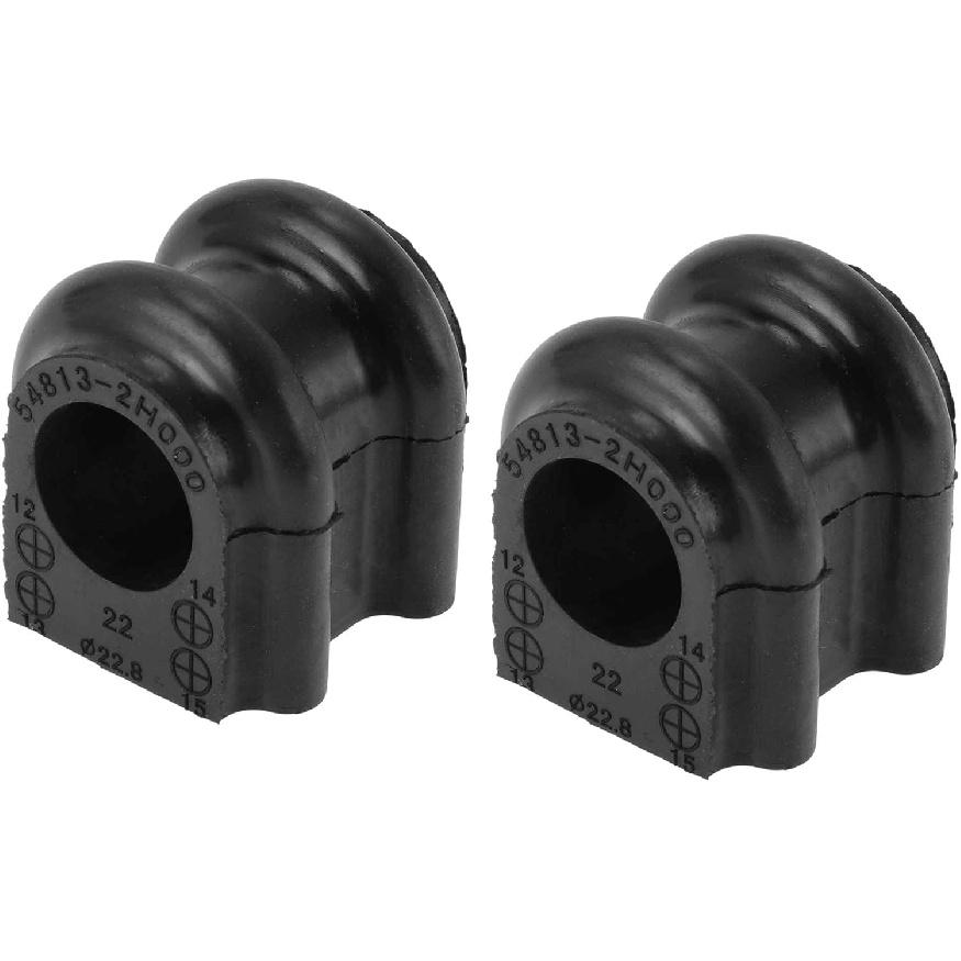 No.K200904/545181G100 Front Left Front Right Stabilizer Sway Bar Bushing Kit for HYUNDAI ACCENT 2007-2011 Rubber Suspension Kit Black 2 Pcs