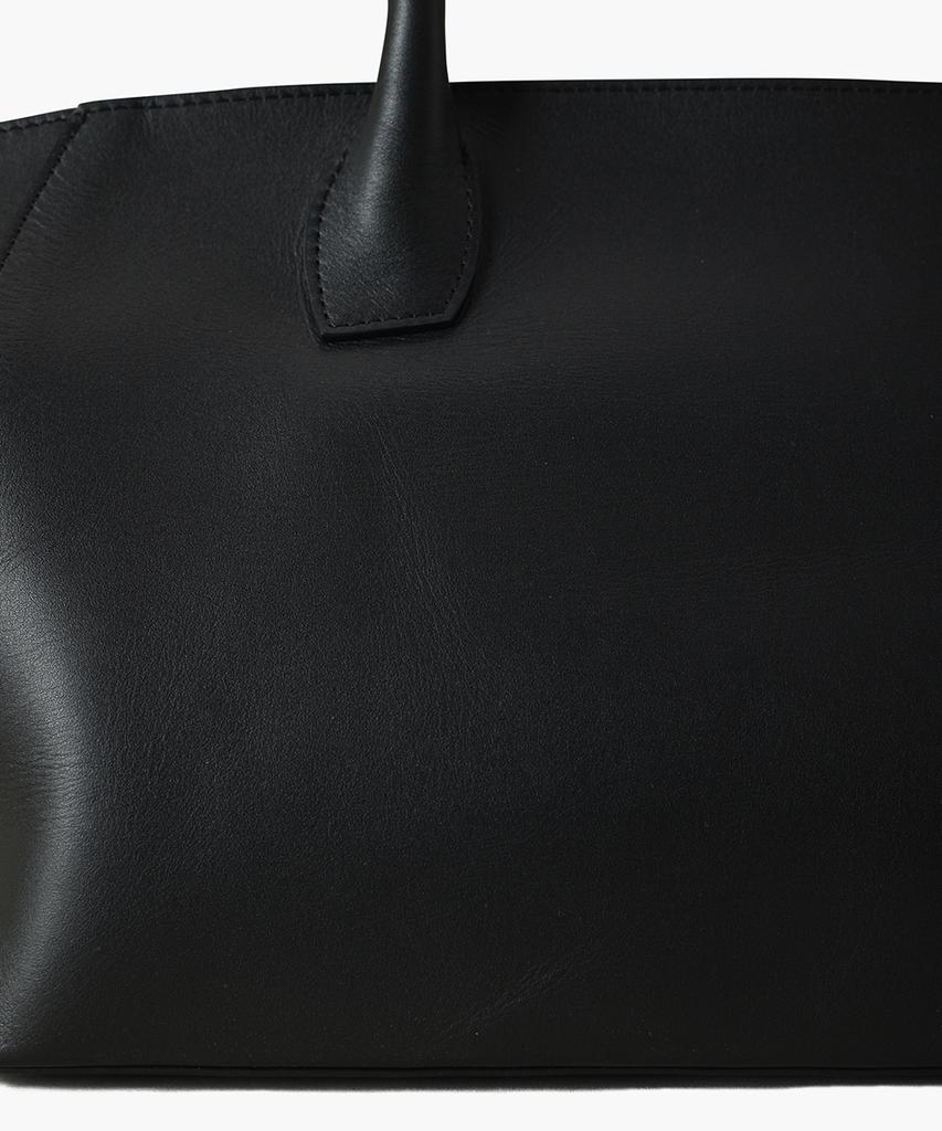 Flor Mag Leather Tote Bag Black