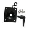 Large Small Gasket Square Base Replacement Rudder Steering Control Handle Base Rudder Control Part Easy Installation