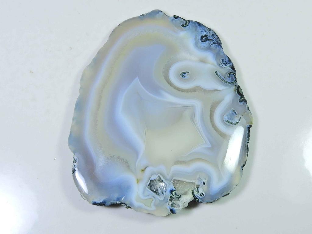 281Cts. Dyed Black Druzy Agate Fancy Crystal Cabochon Loose Gemstone 61X76MM SK-2247