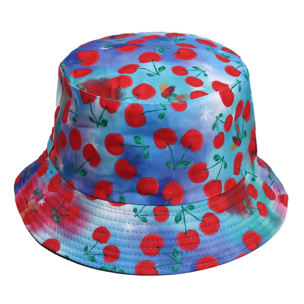 2026 Lemon Pattern Reversible Bucket Hat for Men & Women – Summer Sun Protection