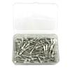 100 Teile/schachtel Dental Polieren Pinsel Weiß Nylon Latch Polierer Pinsel Flache Typ Zahnarzt Werkzeug Labor Material Zahnaufhellung Werkzeug