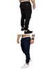 Men's Casual Multi-Pocket Workwear Long Pants - Woven Fabric
