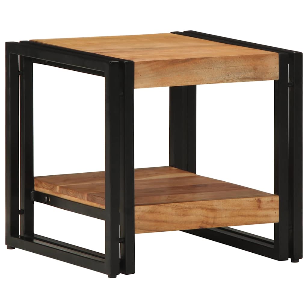 Coffee Table Brown 40 X 40 X 38 Cm Solid Acacia Wood
