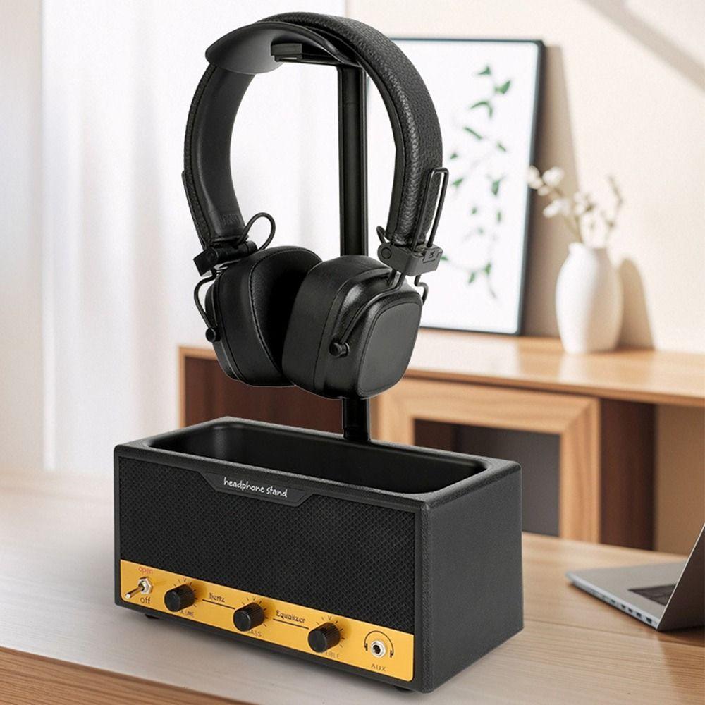 Wide Curved Design Gaming Headset Holder Space Saving Headphone Stand Earphone Stand  Home
