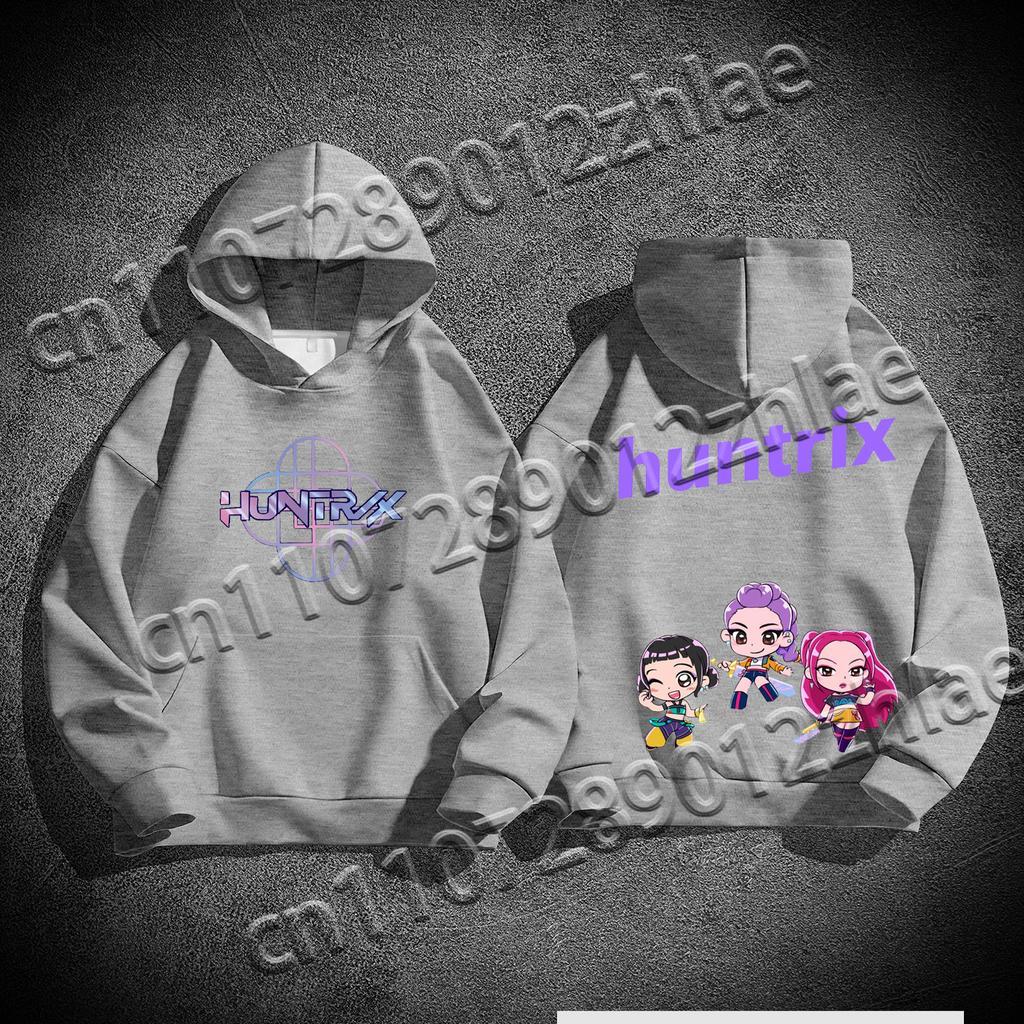 New Kpop Demon Hunter Best Selling  High Quality Flannelette Adult Sweater Loose Comfortable Quick Drying Adult Hooded Sweater