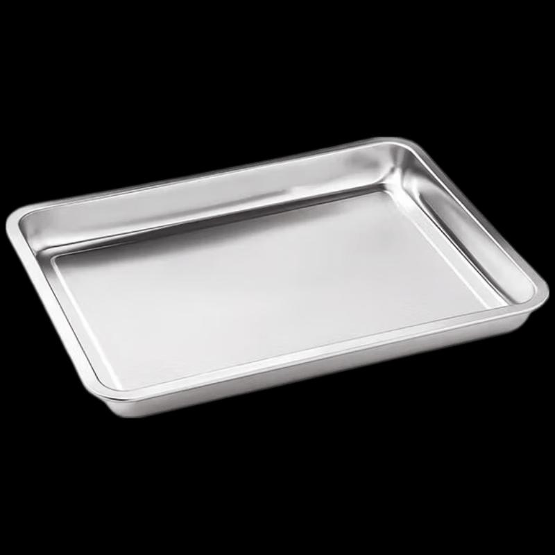 Mei Chu 304 Stainless Steel 40cm Deep Square Tray
