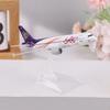16Cm Metal Aircraft Model Replica Thai Smile 320 Airplane Scale Aviation Diecast Miniature Art Home Office Decor Toy Gift