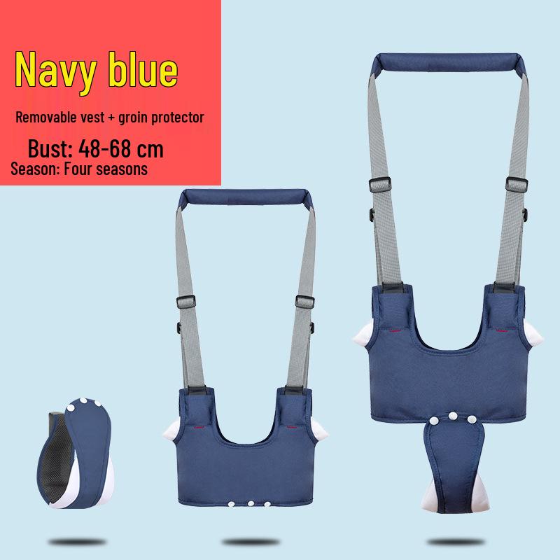 Breathable Toddler Walking Belt with Anti-Choking Leash and Anti-Fall Support