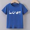 Cute Cats Graphic Print Childrens Clothing Summer Girls Kawaii Fashion Funny Tops Kids Colorful Crew Neck Short Sleeve Tshirts