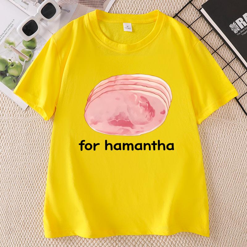 Funny HaUnisexthaGraphic Tshirts Unisex Casual Short Sleeve Crewneck T Shirt Casaul Round Neck Printed Tees
