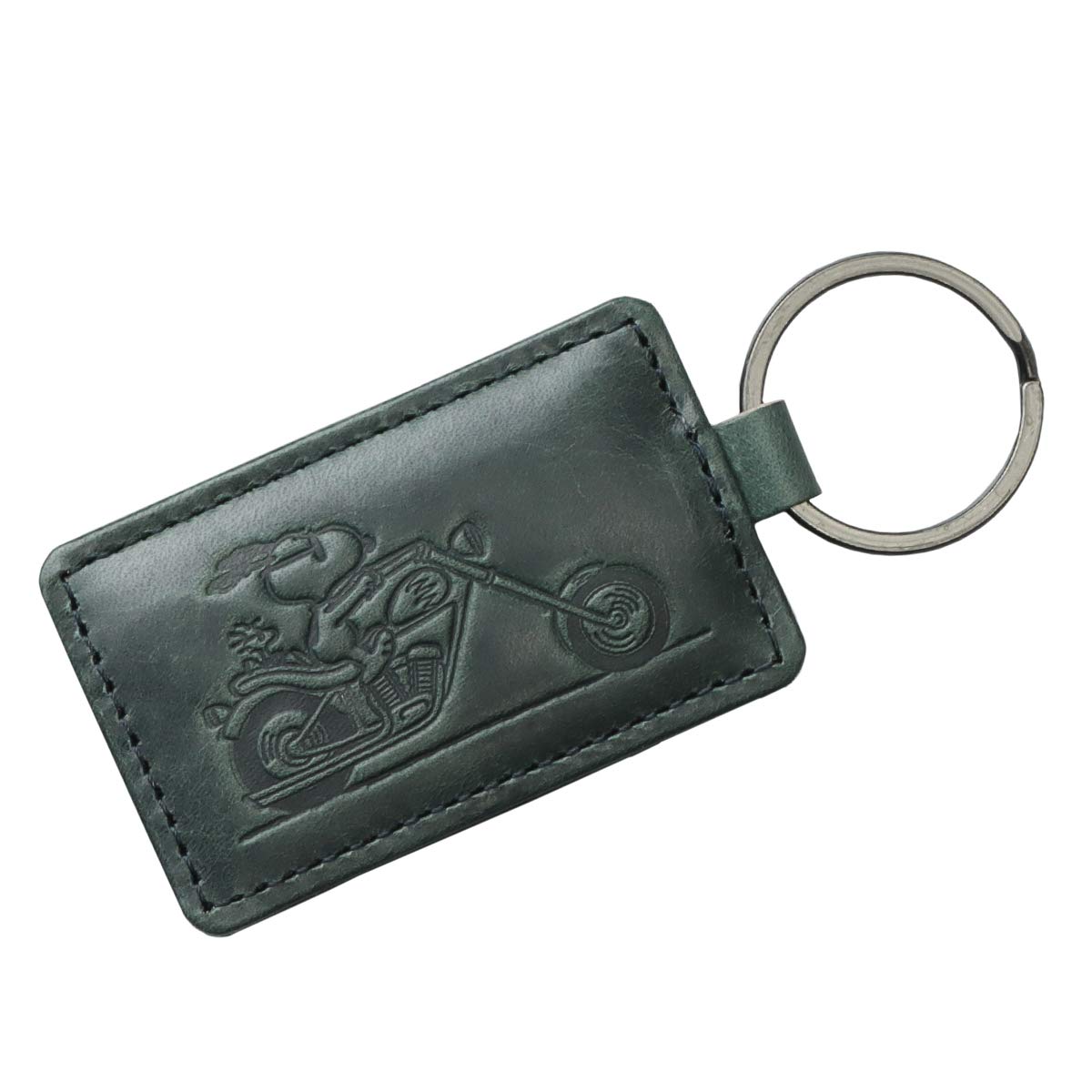 

Брелок PEANUTS для мужчин и женщин, серия из натуральной кожи [Peanuts], брелок для ключей, RIDER [70709] (синий) синий