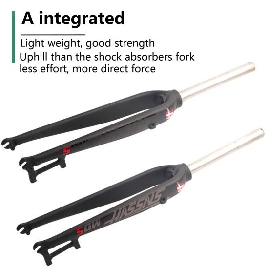 Aluminum Alloy Bike Front Fork High Tenacity Anti-rust Anti-fracture Bicycle Fork Bicycle Parts