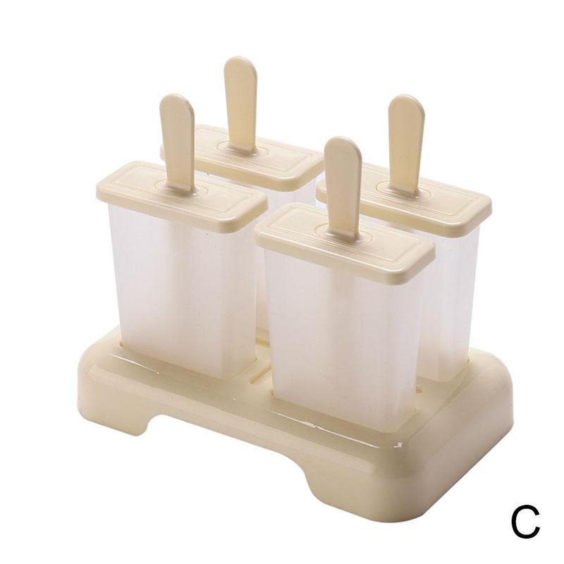 Buy DIY Silicone Ice Cream Cake Mold Ice Lolly Baking Frozen Mould Tray