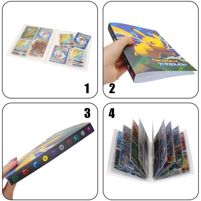 Album for Pokemon Cards - POKEMON - Capacity of 240 Cards - Yellow - Pokemon XY - For Children Aged 6 and Over