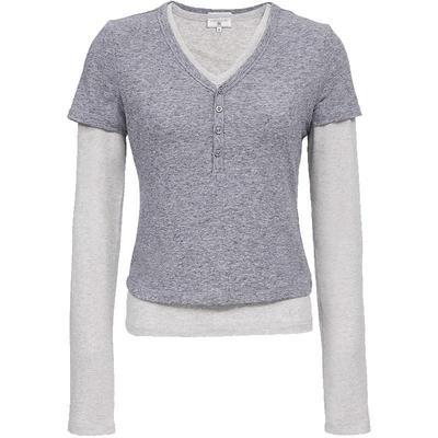 Women's V-Neck Knit Top