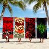 Rock Band S-Slipknot Towel Beach Towel Travel Lightweight Skin Friendly for Pool Beach Camping Cruise Summer