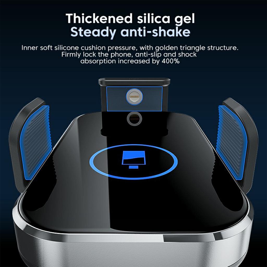 X10s 66W High Power Intelligent Induction Car Air Vent Hook Wireless Charger
