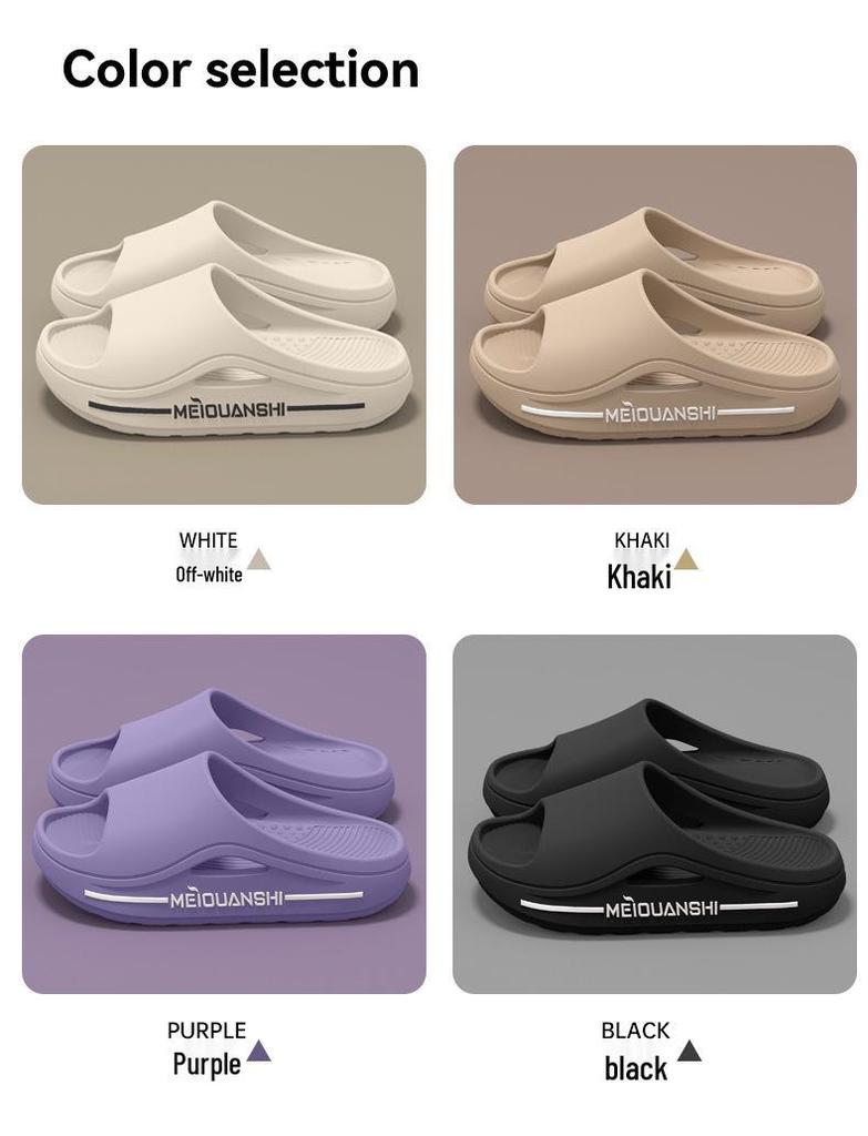 Cool Poop Step Slippers: Unisex, Thick-Soled, Non-Slip, Indoor/Outdoor Summer Wear