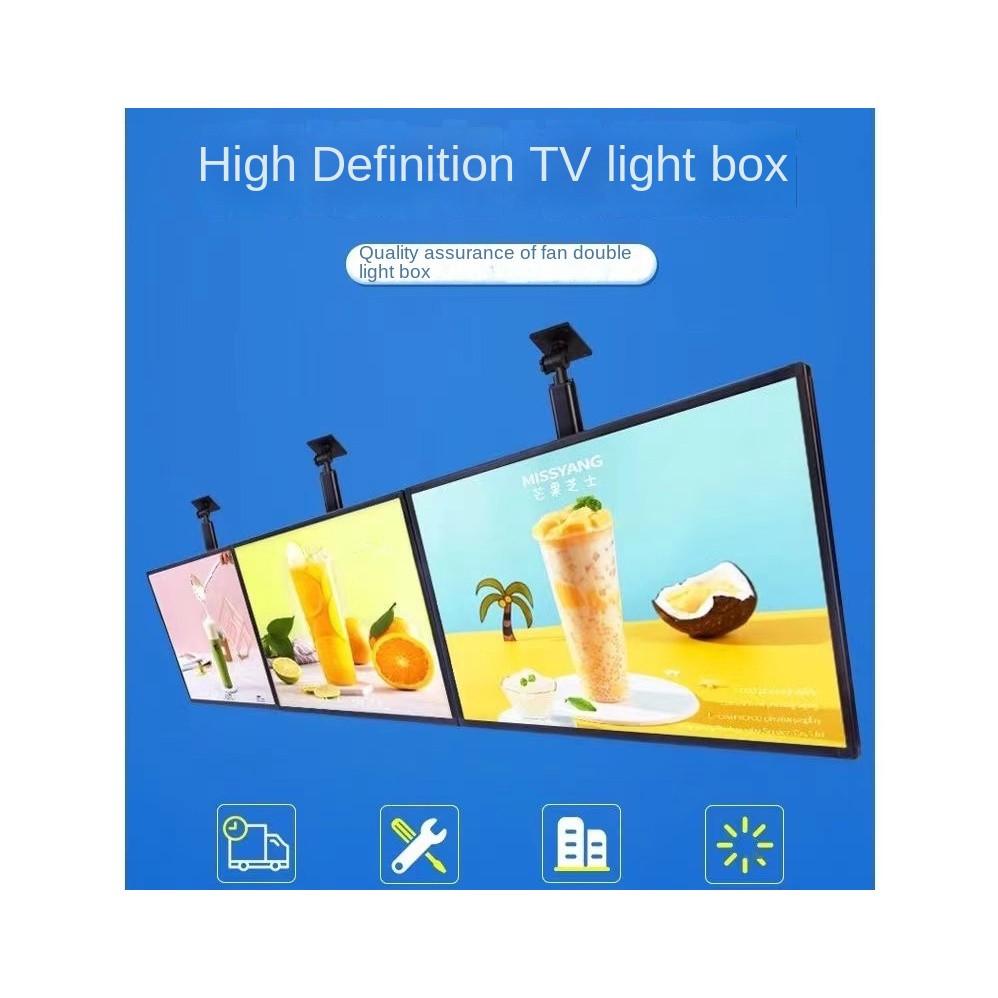 Veggmontert Reklamevisningstavle Stadion Hurtigmatrestaurant Hengende Lys LED-tavle Menyskilt Reklame