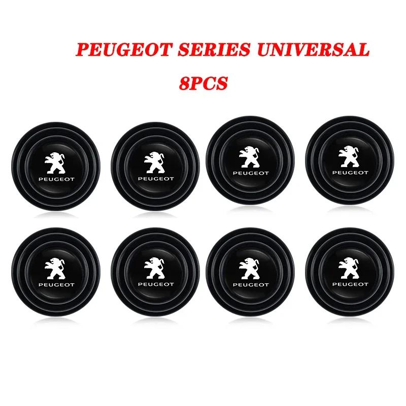 

2026 Hot Car Sticker Car accessories Door Shock Absorption Gasket Stickers For Peugeot 408 4008 308 3008 5008 508 205 206 207 2