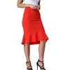 Women Summer Skirt One-Step Skirt Package Hip Beauty Fashion Mermaid Skirt Large Size