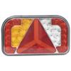Feux de remorque - VIDAXL - 2 pcs - Rouge - LED 12 V - 24x5x14,5 cm