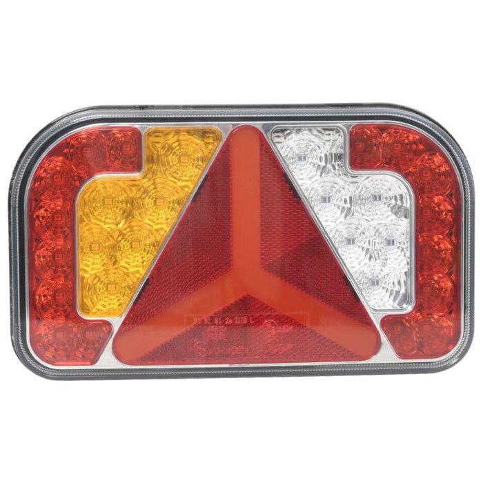Feux de remorque - VIDAXL - 2 pcs - Rouge - LED 12 V - 24x5x14,5 cm