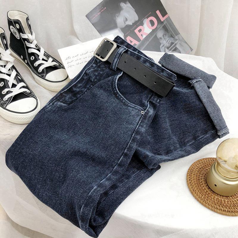 2026 Trendy Women's High-Waist Slimming Loose Denim Jeans