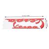 Sticker, Emblem Sticker Vespa 3D Decal GTS300 LX125 LX150 IE Sprint Primavera 300 LX LXV Super (Red)