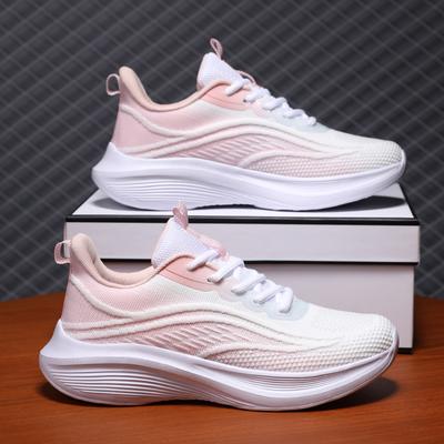 Lightweight Women's and Men's Mesh Breathable Running Shoes 2025 Casual Women's Lace Up Outdoor Sports Vulcanized Shoes